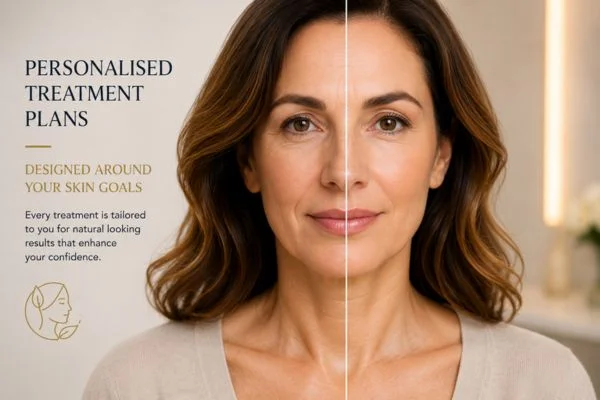 Before and after results of Collagen Lift Therapy Sudbury